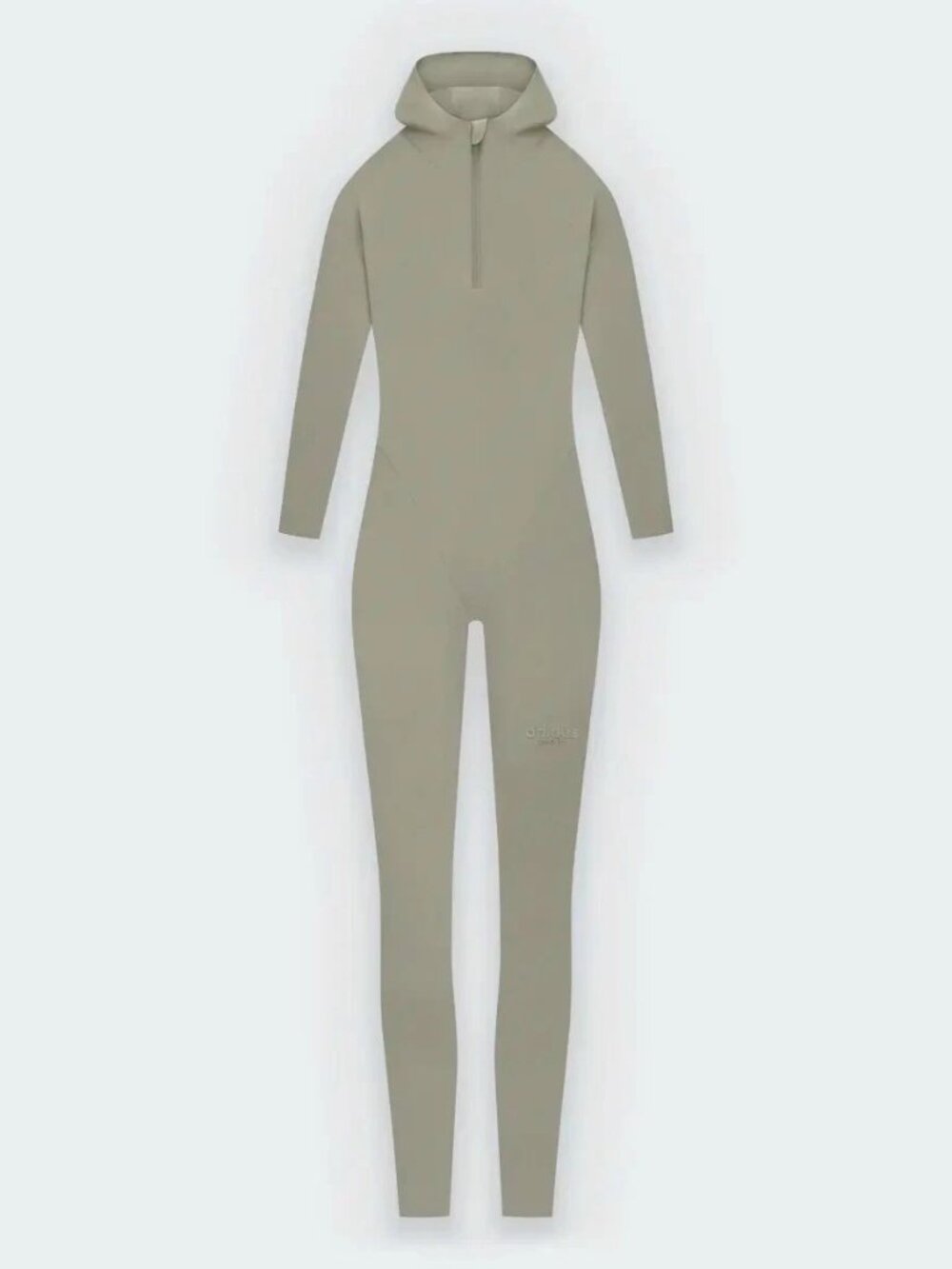 Adidas Women's Clay Fear of God Athletics Hooded Bodysuit Jumpsuit IV9290